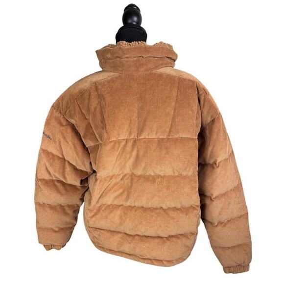COLUMBIA Women's Ruby Falls™ Novelty Jacket DOWN CAMEL CORDUROY NWT SIZE… - Picture 5 of 11